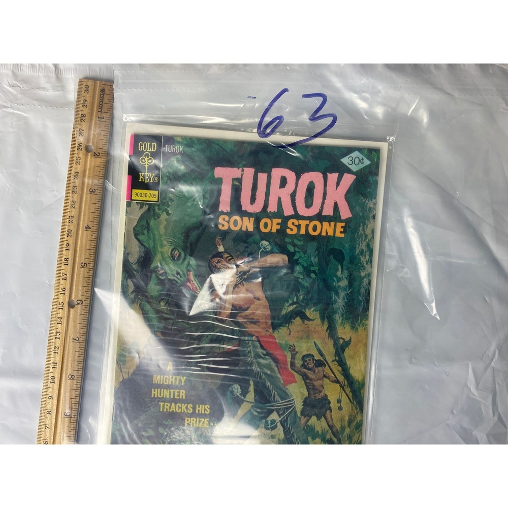 Turok Son of Stone‎ Comic Book Gold Key 1970s Vintage Prehistoric Adventure